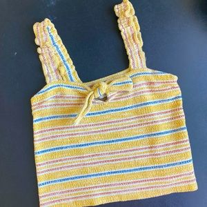 madewell textured tank